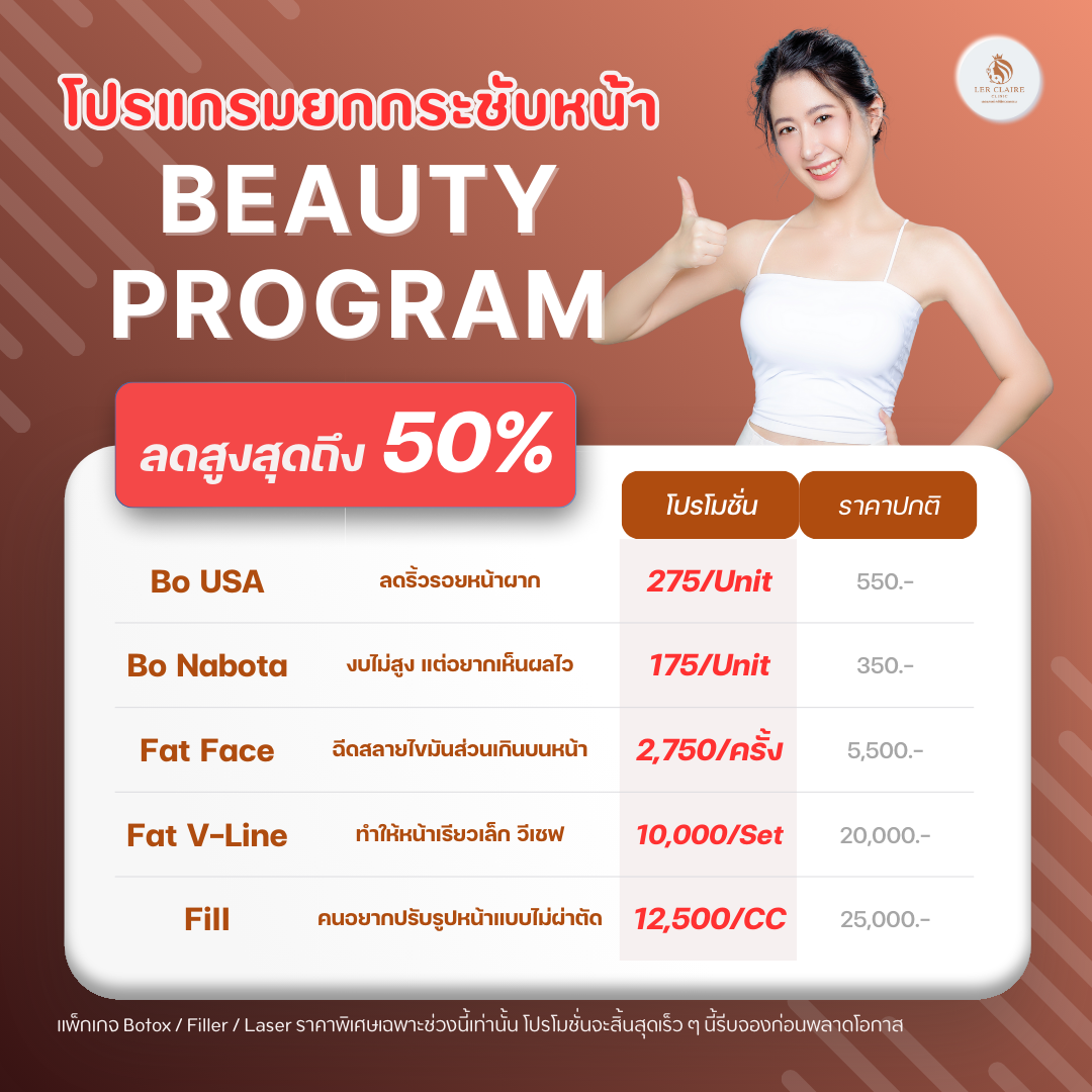 สีฟ้า สีขาว โมเดิร์น โดดเด่น สุขภาพ โรงพยาบาล คลินิก โปรโมชั่น ราคา Instagram Post